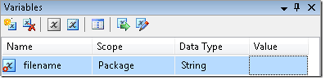 ssis filename variable ssis filename variable