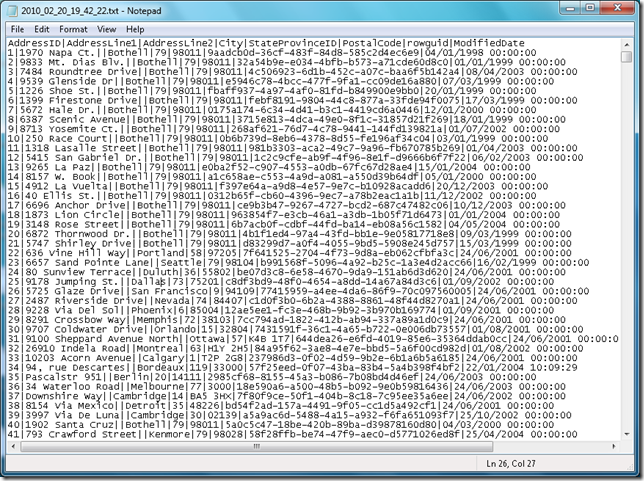 ssis output file 2 ssis output file 2