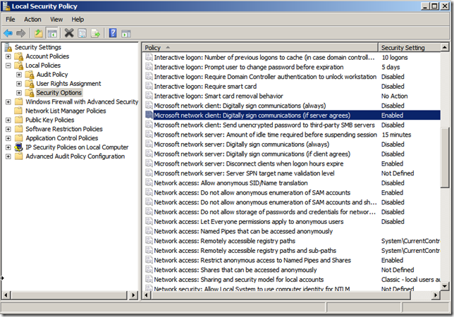 local security policy snapin local security policy snapin