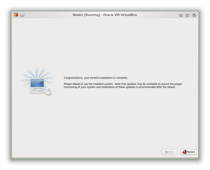 21 - CentOS Installation Finished